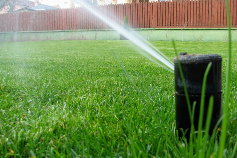 Gyepszőnyeg öntözése